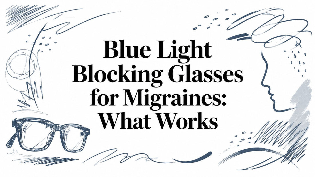 Blue Light Blocking Glasses for Migraines: What Works
