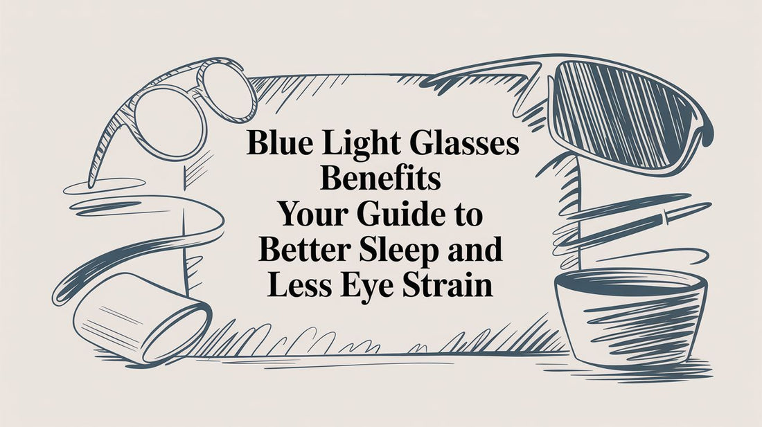 Blue Light Glasses Benefits Your Guide to Better Sleep and Less Eye Strain