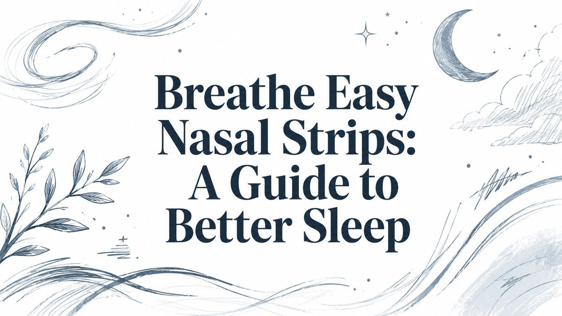 Breathe Easy Nasal Strips: A Guide to Better Sleep