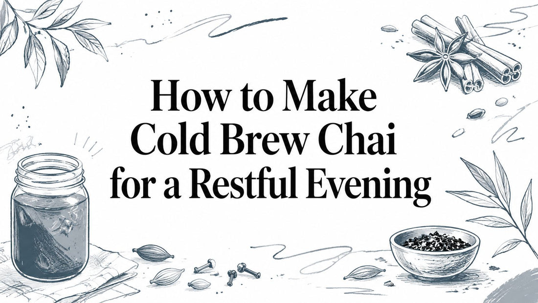 How to Make Cold Brew Chai for a Restful Evening
