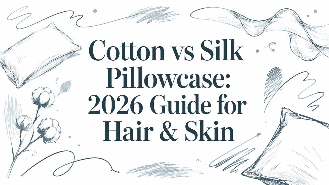 Cotton vs Silk Pillowcase: 2026 Guide for Hair & Skin