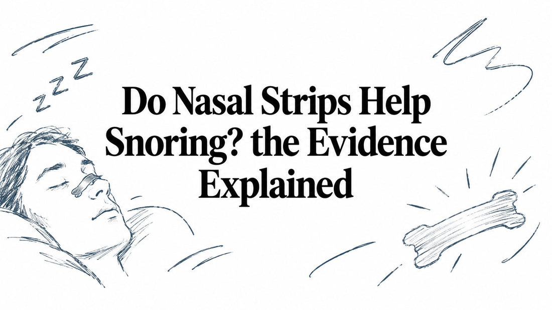 Do Nasal Strips Help Snoring? the Evidence Explained