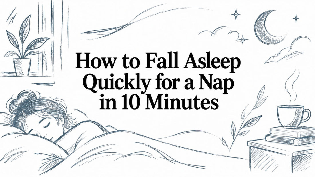 How to Fall Asleep Quickly for a Nap in 10 Minutes