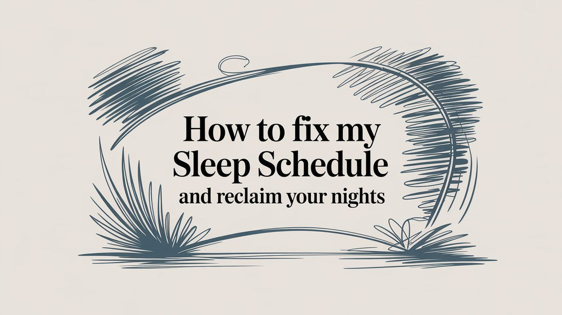 How to Fix My Sleep Schedule and Reclaim Your Nights