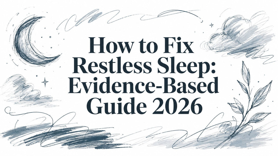 How to Fix Restless Sleep: Evidence-Based Guide 2026