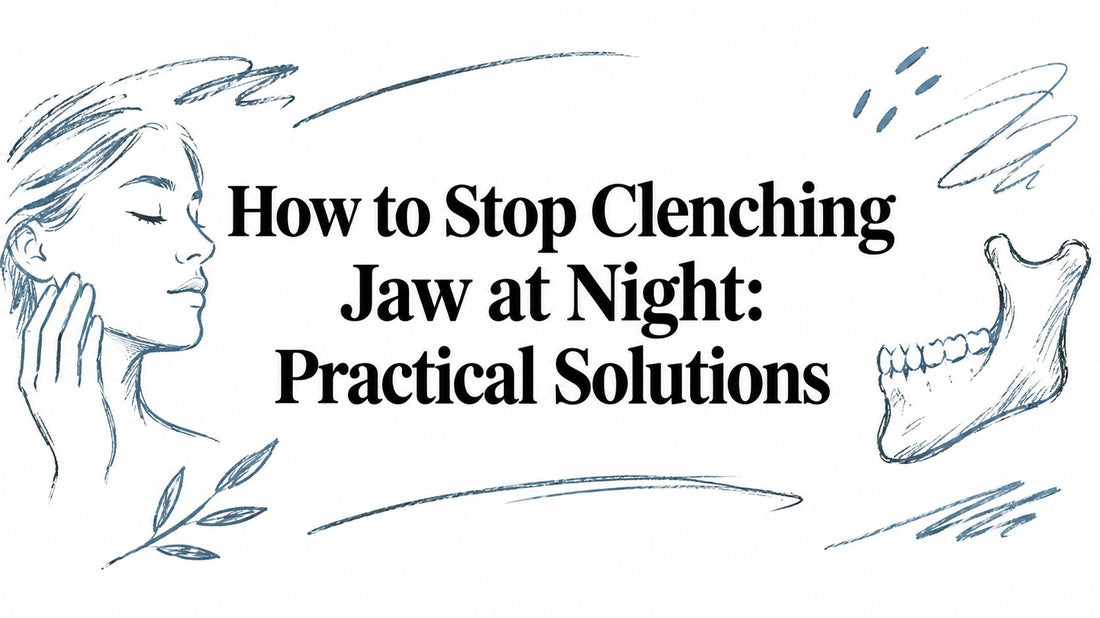 How to Stop Clenching Jaw at Night: Practical Solutions