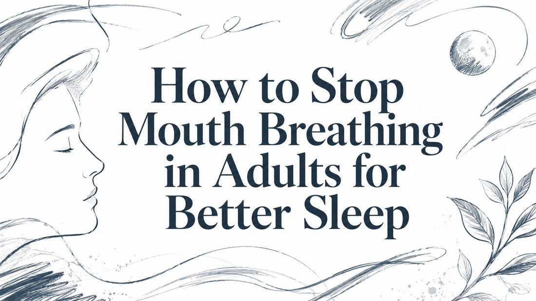 How to Stop Mouth Breathing in Adults for Better Sleep