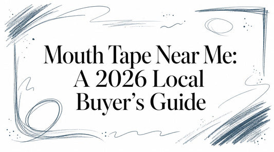 Mouth Tape Near Me: A 2026 Local Buyer's Guide