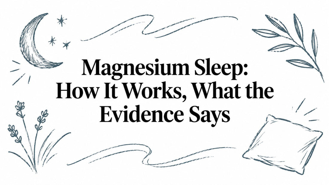 Magnesium Sleep: How It Works, What the Evidence Says