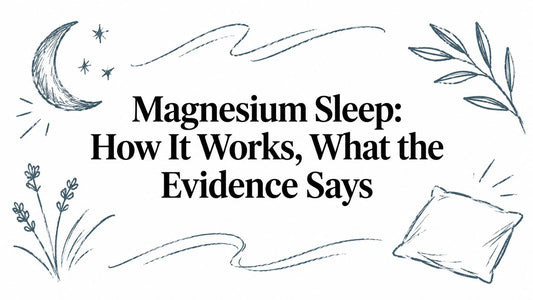 Magnesium Sleep: How It Works, What the Evidence Says