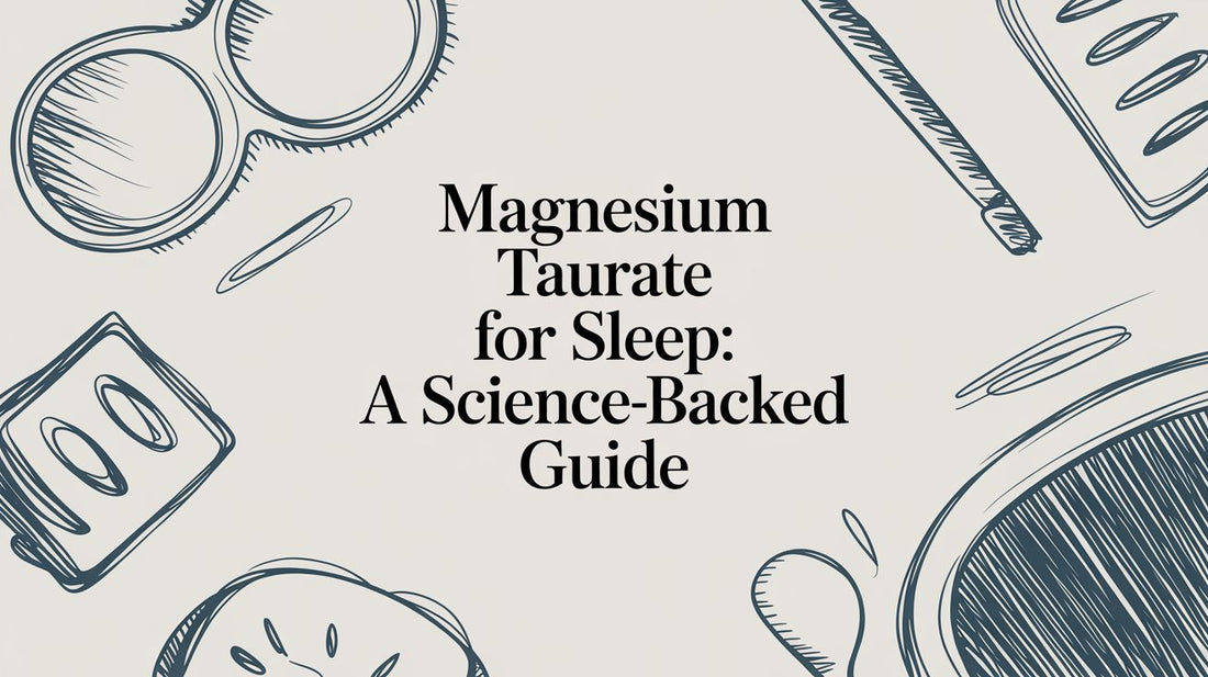 Magnesium Taurate for Sleep: A Science-Backed Guide