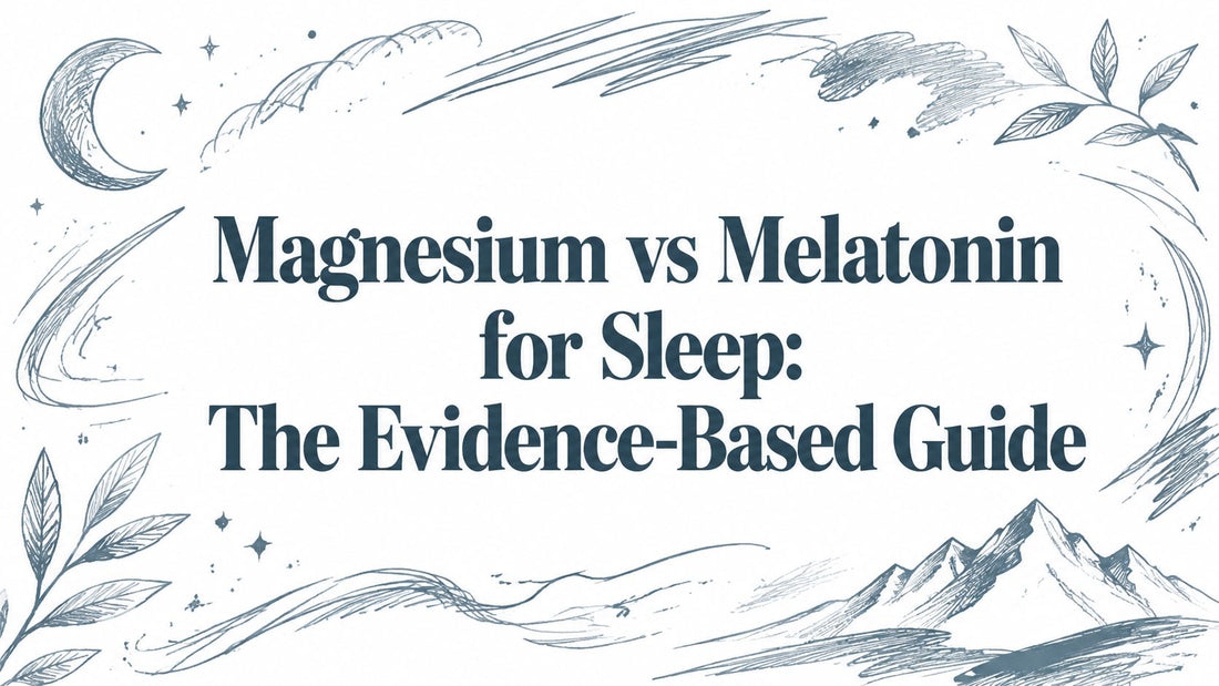 Magnesium vs Melatonin for Sleep: The Evidence-Based Guide