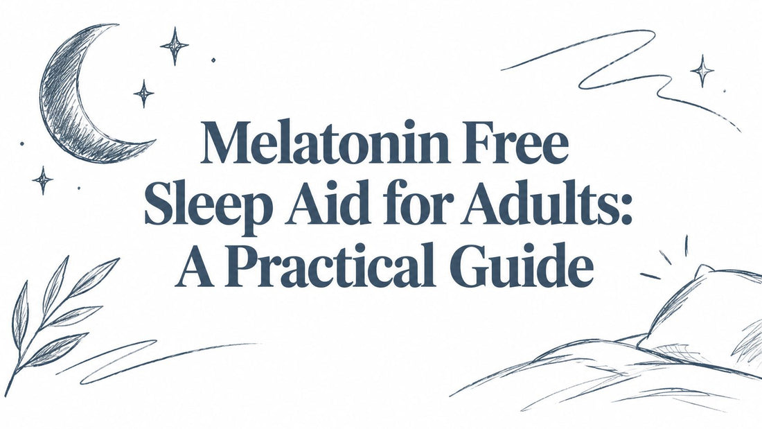 Melatonin Free Sleep Aid for Adults: A Practical Guide