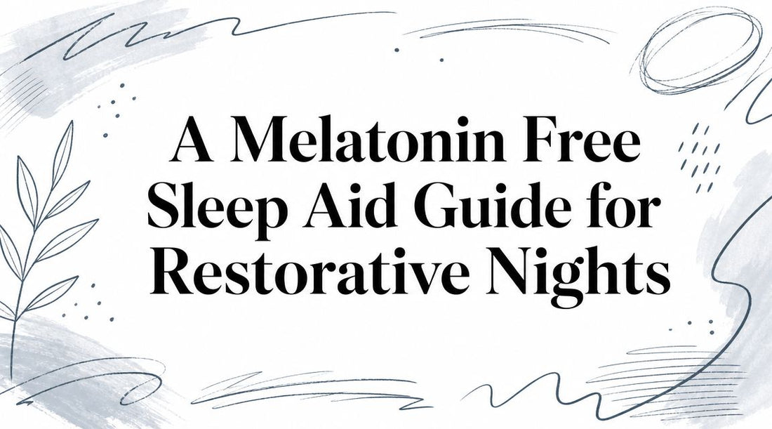 A Melatonin Free Sleep Aid Guide for Restorative Nights