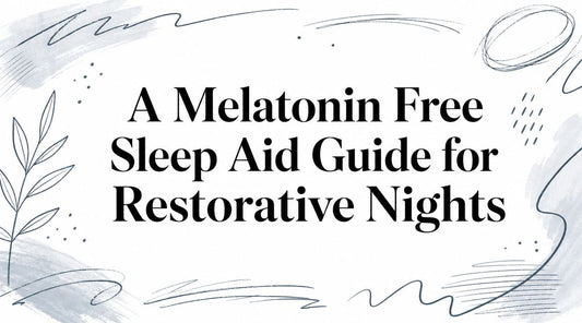A Melatonin Free Sleep Aid Guide for Restorative Nights