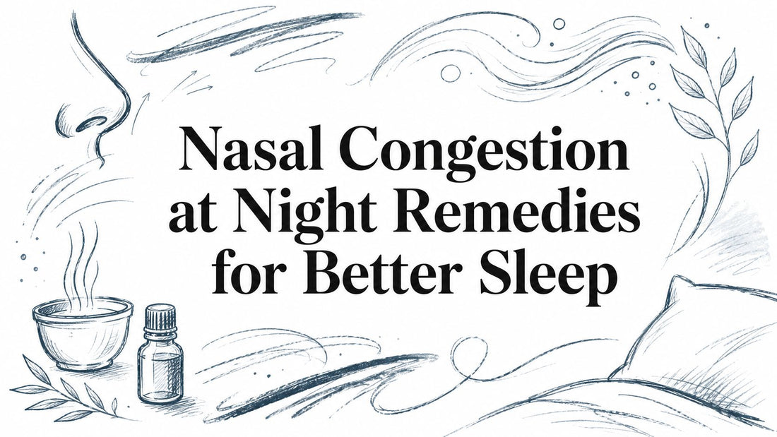 Nasal Congestion at Night Remedies for Better Sleep