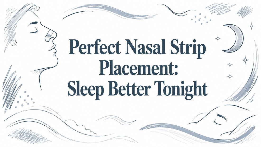 Perfect Nasal Strip Placement: Sleep Better Tonight