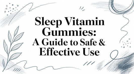 Sleep Vitamin Gummies: A Guide to Safe & Effective Use