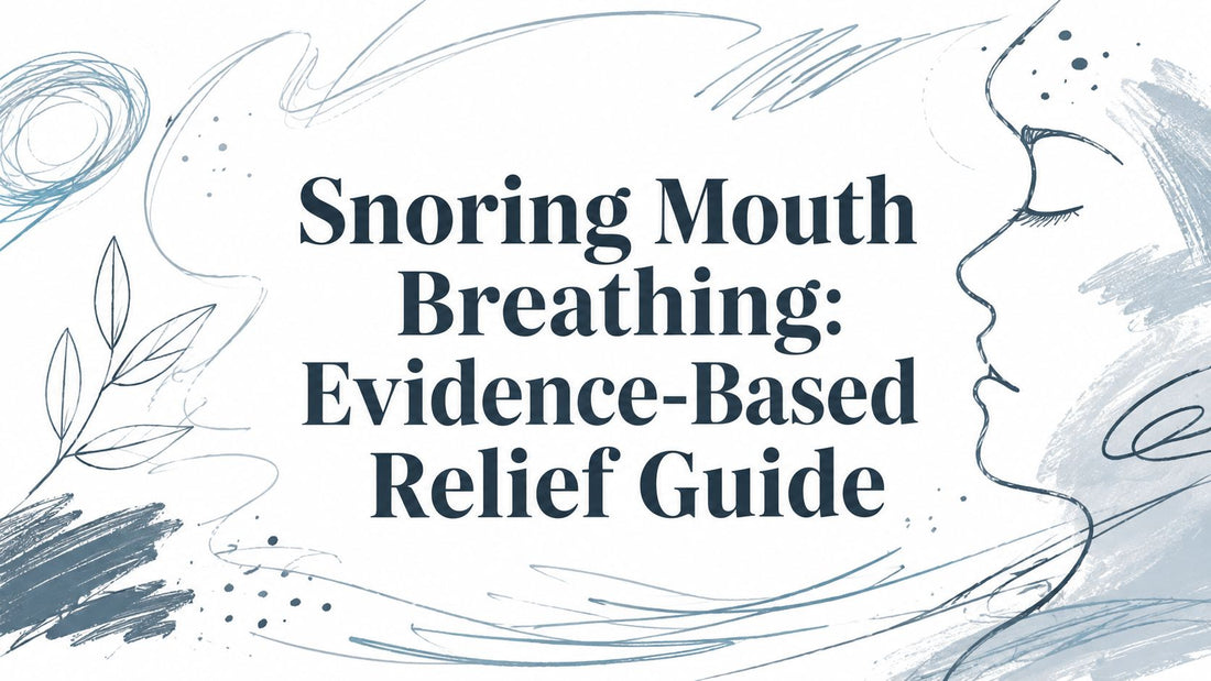 Snoring Mouth Breathing: Evidence-Based Relief Guide