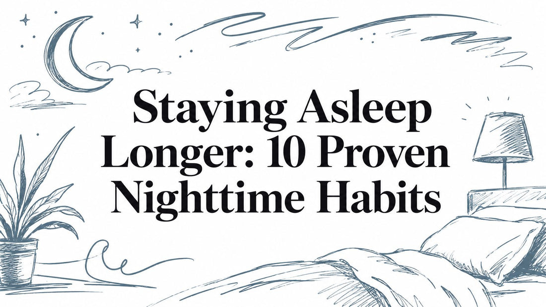Staying Asleep Longer: 10 Proven Nighttime Habits