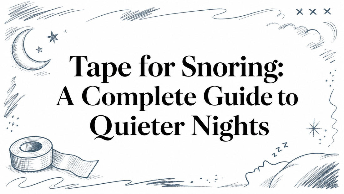 Tape for Snoring: A Complete Guide to Quieter Nights