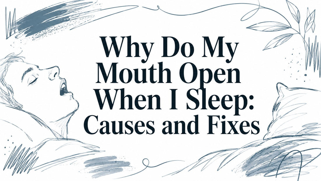 Why Do My Mouth Open When I Sleep: Causes and Fixes