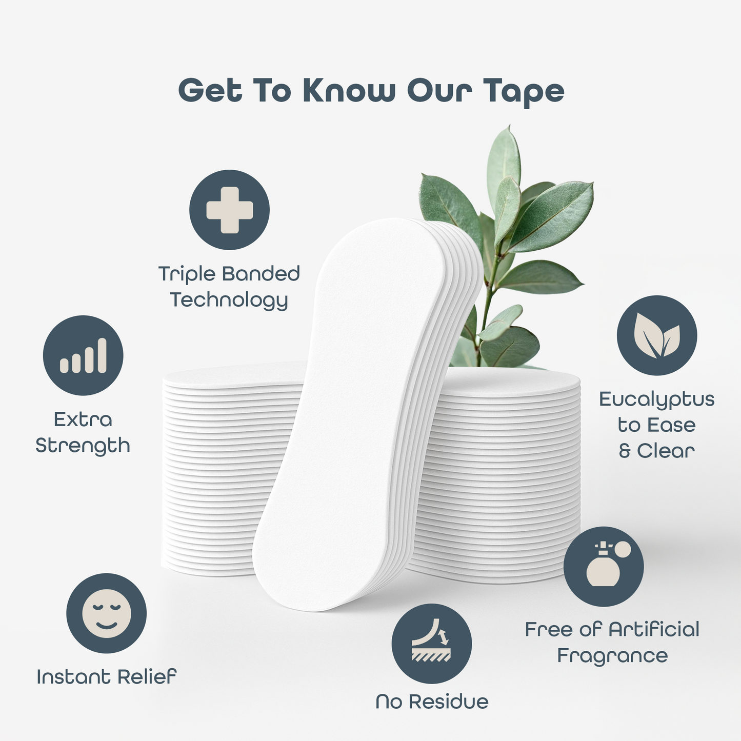 Nasal Strips - Eucalyptus
