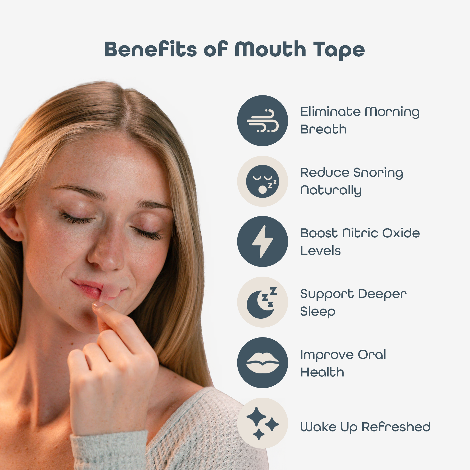 Sleep Habits Mouth Tape - Thumbnail 3