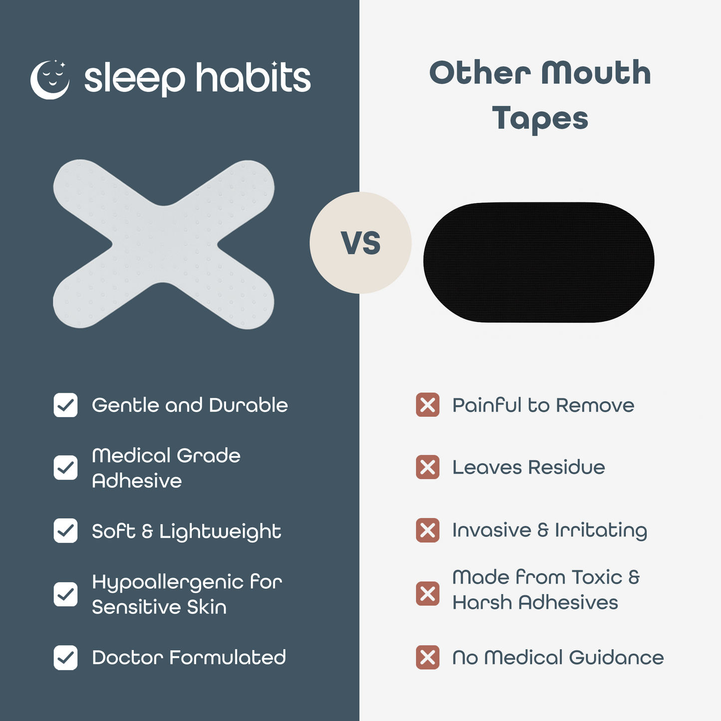 Mouth Tape - The Hypoallergenic X